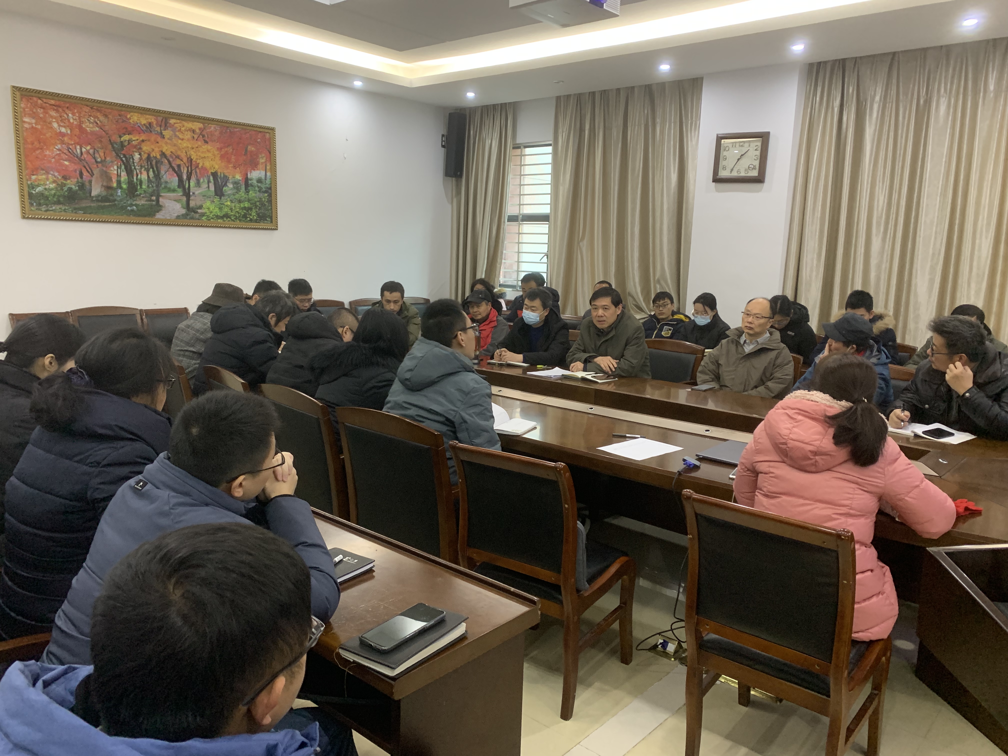 植物生态与环境研究中心召开2021年度工作总结会议