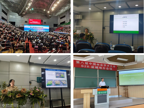 草业研究中心科研人员参加“第八届中国林业学术大会”