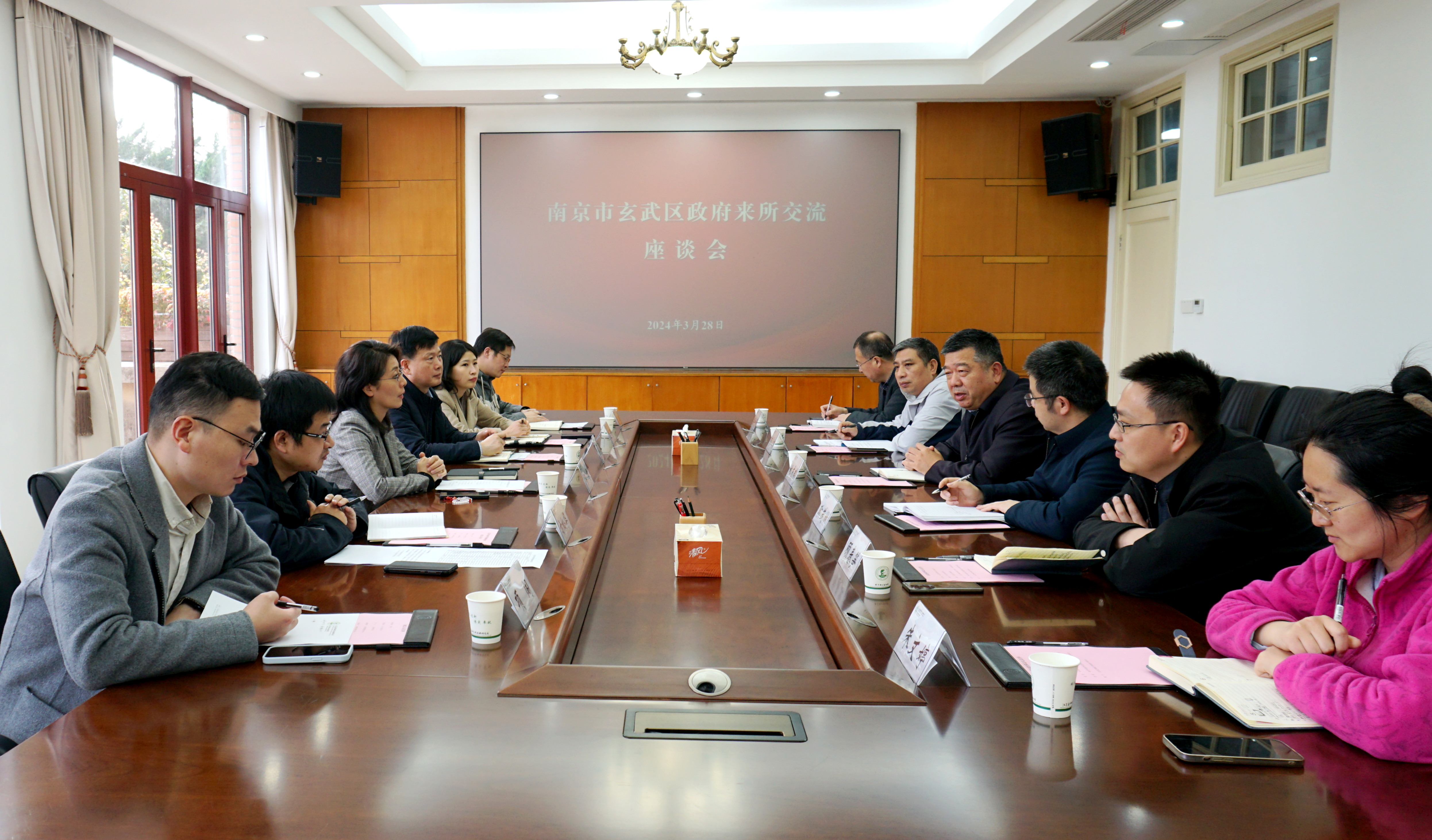 南京市玄武区政府来所（园）走访交流