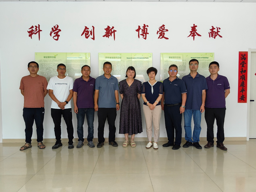 耐特菲姆（中国）农业科技有限公司来所（园）交流