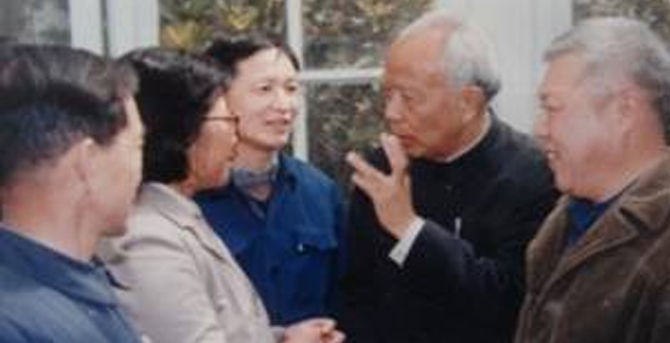 国务院副总理万里及夫人