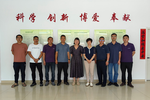 耐特菲姆（中国）农业科技有限公司来所（园）交流