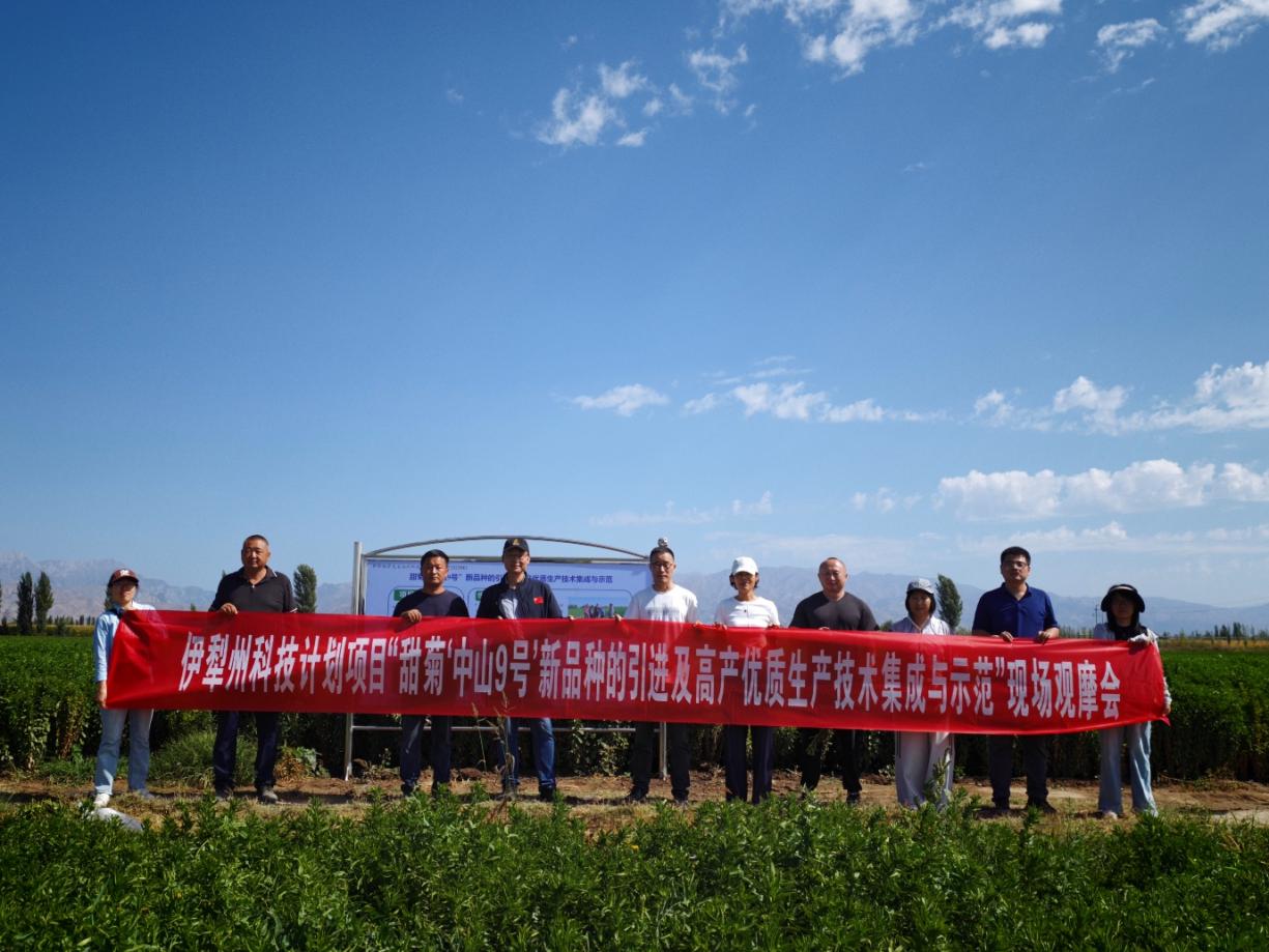 所（园）伊犁甜菊示范创新基地落地霍城